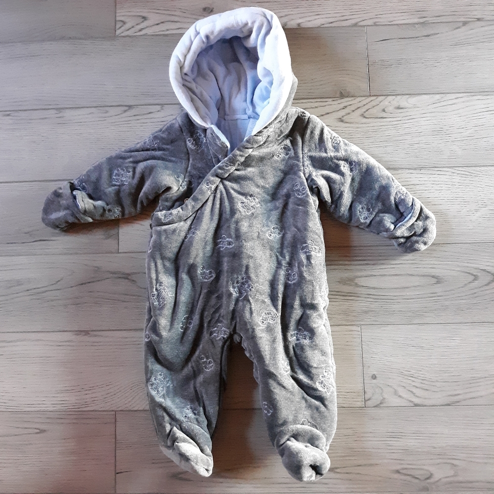 First Impressions infant fleece snow suit